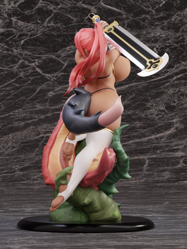 SODA Studio Tail of Desire Silver Adventurer Fire Dragon Renea Hot Sexy 1/6 Statue